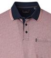 Polo-Shirt L Basic Circular Knit - Rot