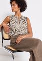 Chiffon Blusentop mit Print