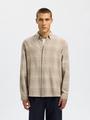 SLHREGNOAH MIX BDWN LS SHIRT CAMP