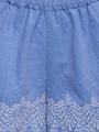 KOGTULUM EMB SHORTS WVN 164 Normal geschnitten - Blue Bonnet