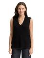 Pullunder mit V-Ausschnitt M Regular Fit - Deep Black