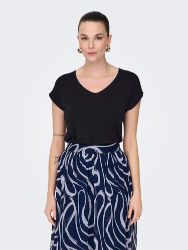 ONLRILLA S/S V-NECK TOP JRS