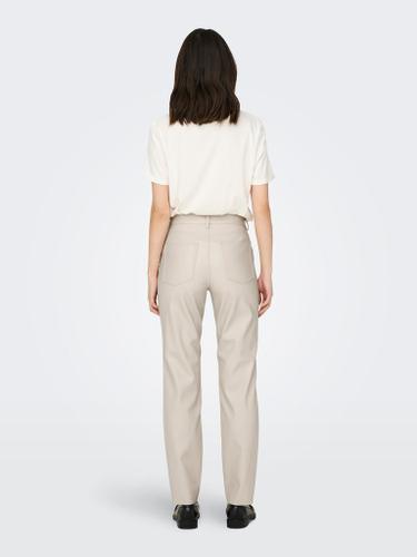 ONLEMILY HW ST ANK FAUX LEATHER PNT
