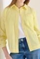 Hemdbluse in Unifarbe XL - Iced Yellow