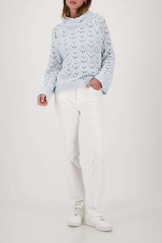 Strickpullover mit Ajour-Muster