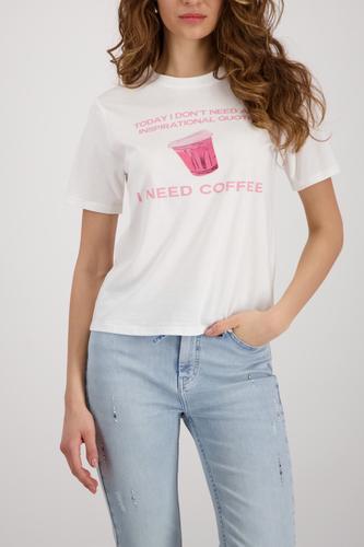T-Shirt mit Print 44 - Off-white