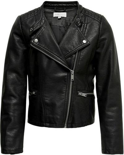 KOGFREYA LIFE FAUX LEATHR BIKER OTW NOOS 140 - Black