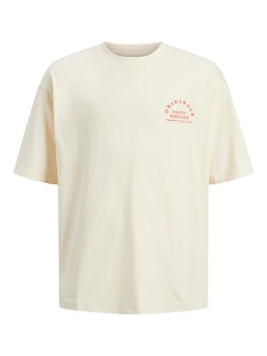 JORBROOKLYN BACK TEE SS CREW NECK JNR Weiß 164