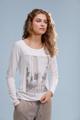 Langarmshirt mit Atelier-Druck