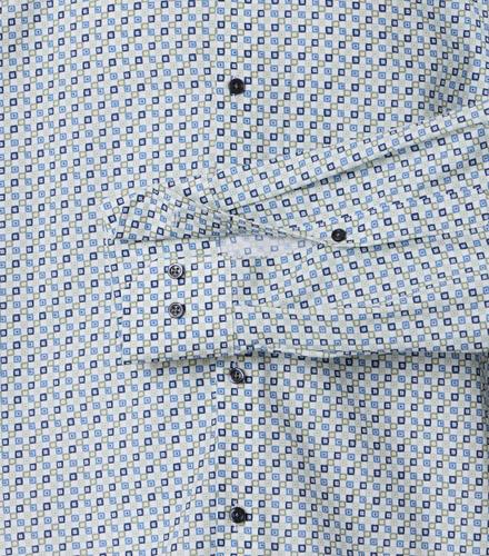 Businesshemd Langarm 42 Modern Fit - Blau