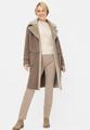 Fake Fur Webpelzkurzmantel 40 - Taupe