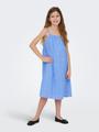 KOGMALOU SL EMB STRAP DRESS WVN 164 Locker geschnitten - Cashmere Blue