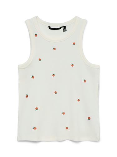 VMNAJA TANK TOP BOX JRS L Slim Fit - Snow White