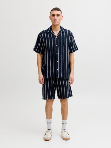 JORCOBA STRIPE RESORT SHIRT SS SN