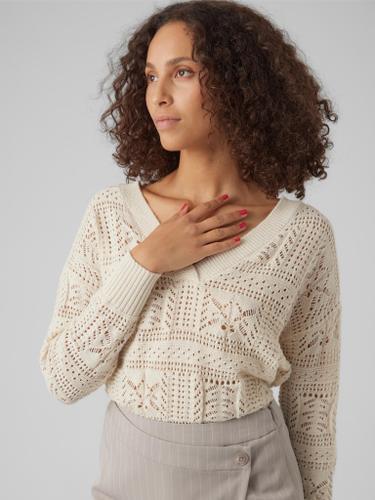 VMABRIL LS V-NECK PULLOVER GA BOO