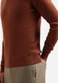 Pullover Crewneck Jacquard Solid XL Regular Fit - Terra