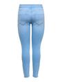 ONLBLUSH MID SK ANK RW DNM REA130 NOOS L/30 Skinny Fit - Light Blue Denim
