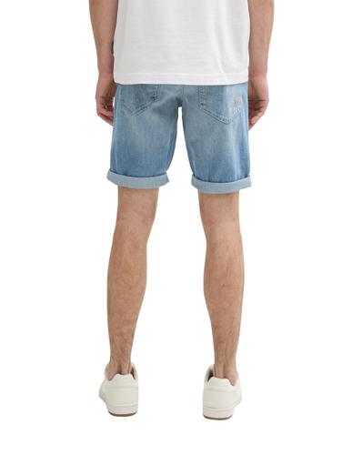 TTJOSH REGULAR SLIM Jeans Shorts 31 Slim Fit - Light Stone Blue Denim