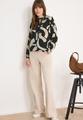Gemustertes Shirt M - Raw Khaki