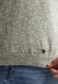 Pullover Crewneck Melange With Linen XL Regular Fit - Taupe