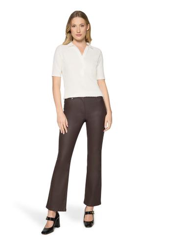 Basic Shirt 38 Tailliert - Rohweiß