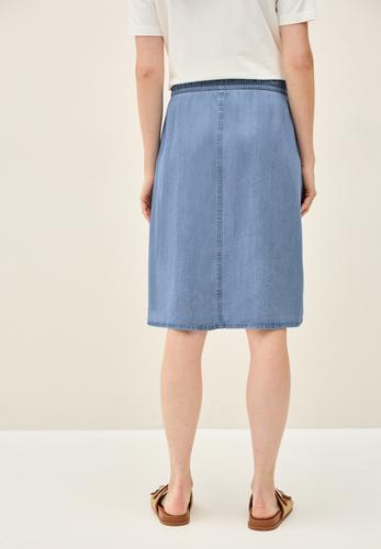 Rock in Washed-Optik XXL - Light Blue Wash
