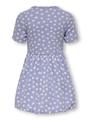 KMGTRINNY SS AOP BALLOON DRESS JRS 116 Normal geschnitten - Sweet Lavender