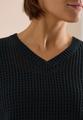 Kurzarm Pullover im Crochet-Look