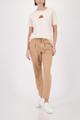 T-Shirt mit Cabrio-Print 38 - Champagne Beige