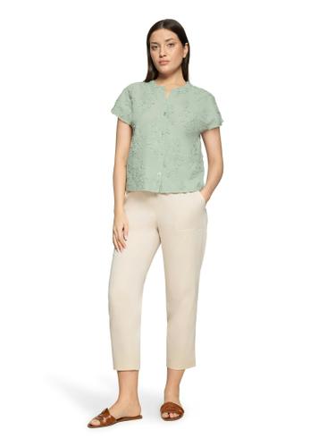 Casual-Hose 40 Gerade - Grau