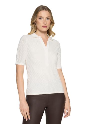 Basic Shirt 38 Tailliert - Rohweiß