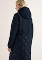 Mantel mit Strukturmix XL - Dark Navy Blue