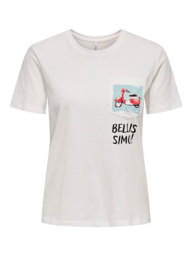 ONLPOLLY REG S/S POCKET TOP BOX JRS