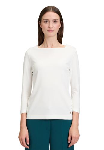 Casual-Shirt M Gerade - Rohweiß