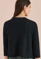 Offene 3/4-Arm Jacke im Ajour-Look