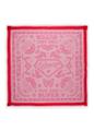Tuch aus edler Viskose mit Ornamenten und Superwoman-Schriftzug one size