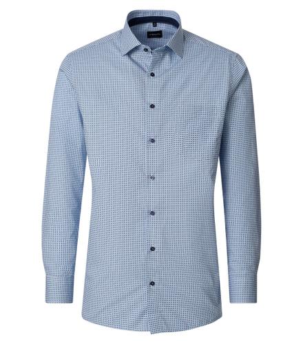 Businesshemd 44 Comfort Fit - Blau