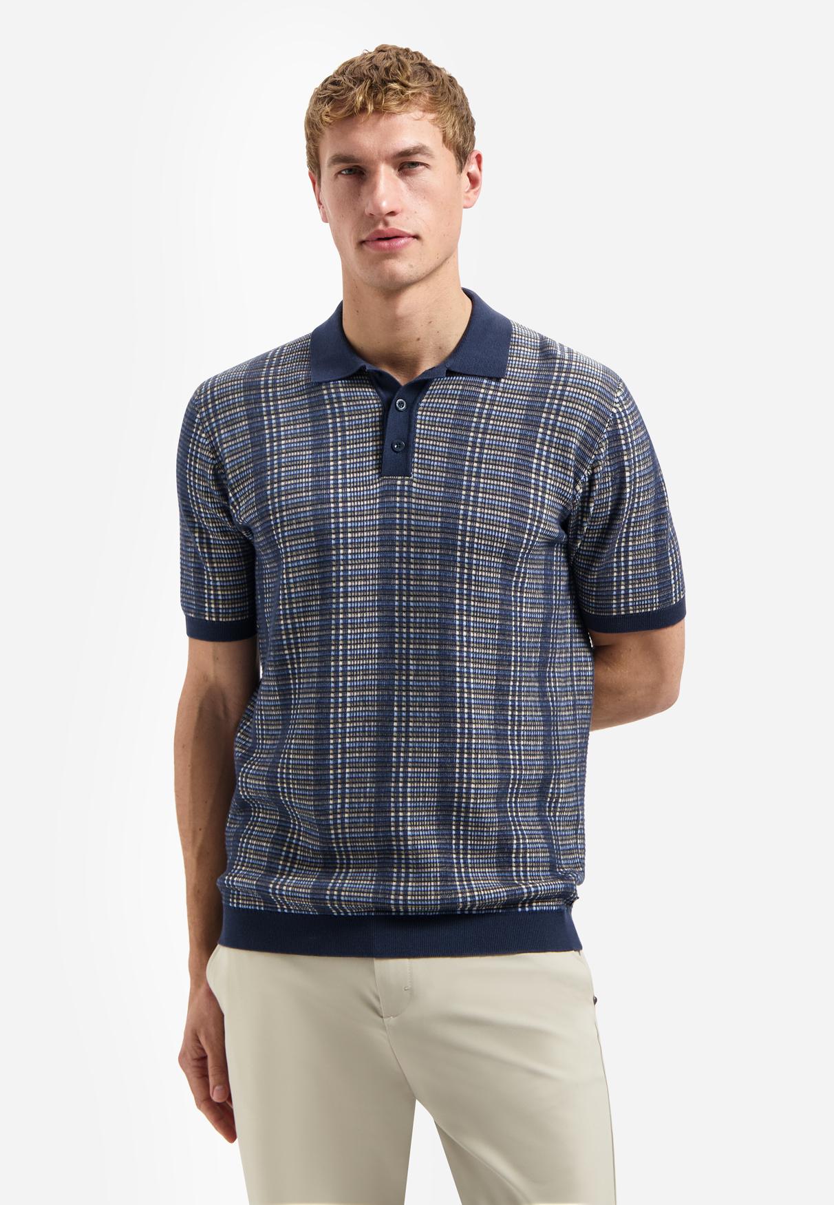 Pullover Short Sleeve Polo Multi Color XL Regular Fit - Night