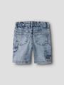 NMMBEN LOOSE DNM BERMUDA 8620-BC NOOS 116 Locker geschnitten - Light Blue Denim