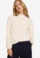 Bluse mit Lochmuster 44 - Eggnog