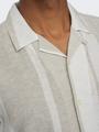 ONSCAIDEN LIFE STRIPE RES LINENBLENDNOOS S Normal geschnitten - Vintage Khaki
