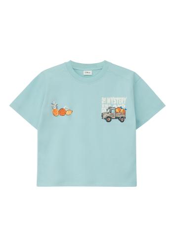 T-Shirt 116/122 Oversize - Türkis