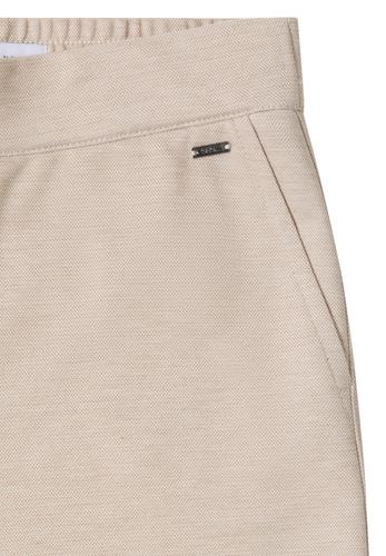 Wide Leg Hose L/30 - Desert Beige Melange