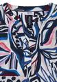 3/4-Arm Bluse mit Multicolor Print S - Universal Blue