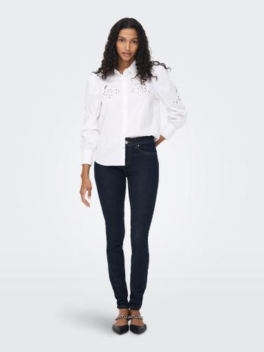 ONLBLUSH MID SK STAYBLUE DNM REA023