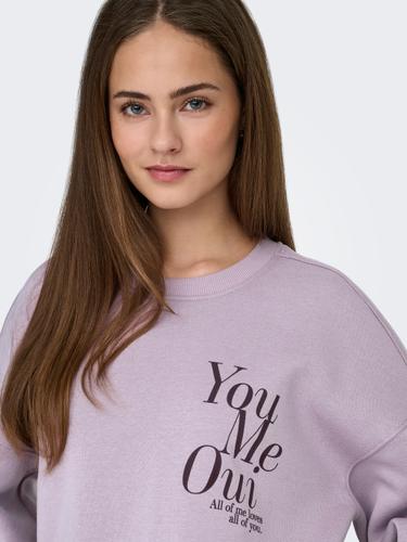 ONLBEST L/S PRINT CREW NECK SWT S Normal geschnitten - Nirvana