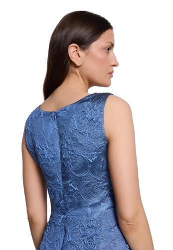 Cocktailkleid 40 Ausgestellt - Persian Blue