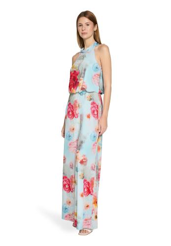 Jumpsuit 34 Figurumspielend - Blue/Rosé