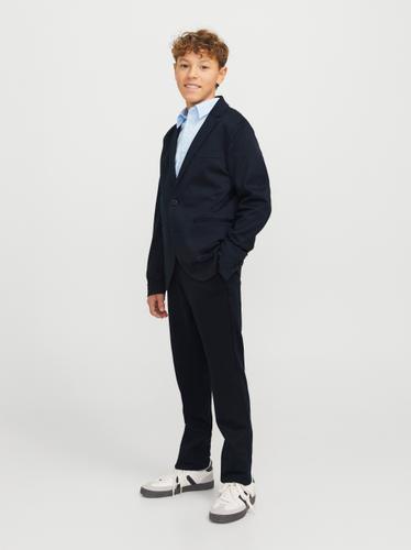 JJEJAXON JERSEY TROUSER NOOS JNR 140 Slim Fit - Dark Navy