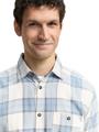 Comfort Fit Hemd mit Karomuster XXL Comfort Fit - White Light Blue Check